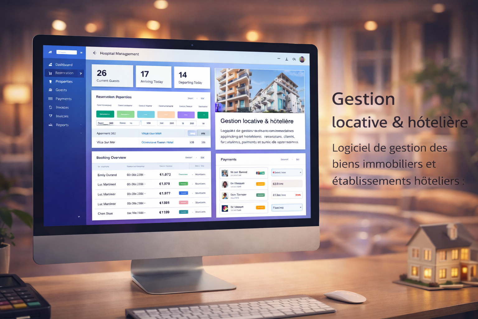 Gestion locative et hôtelière DAMKO
